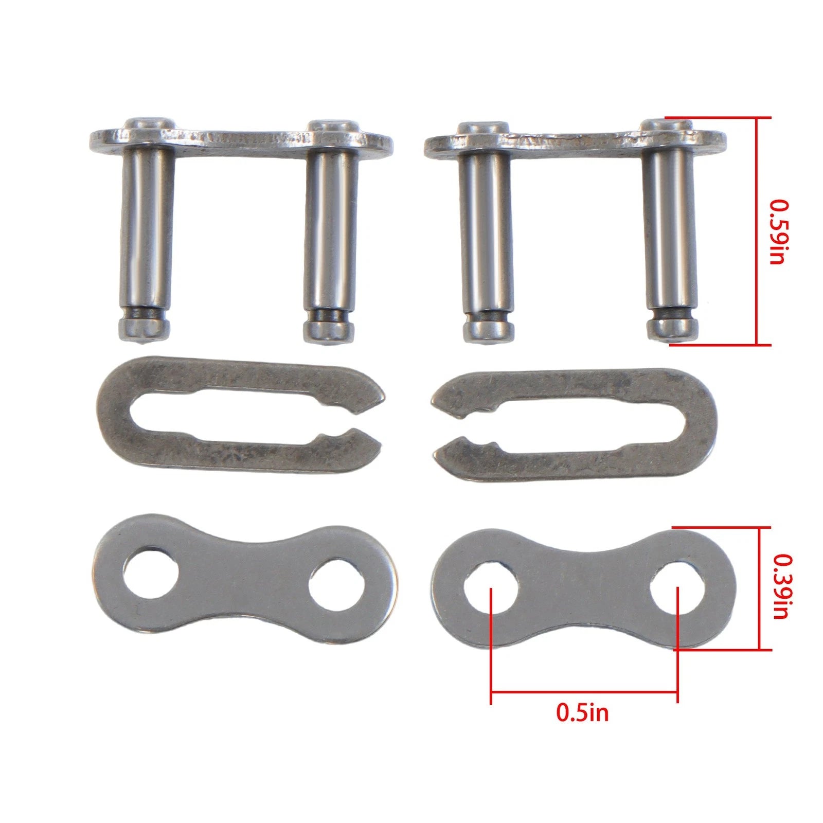 20ft Roller Chain with Master Link for Gate Opener (Industrial)