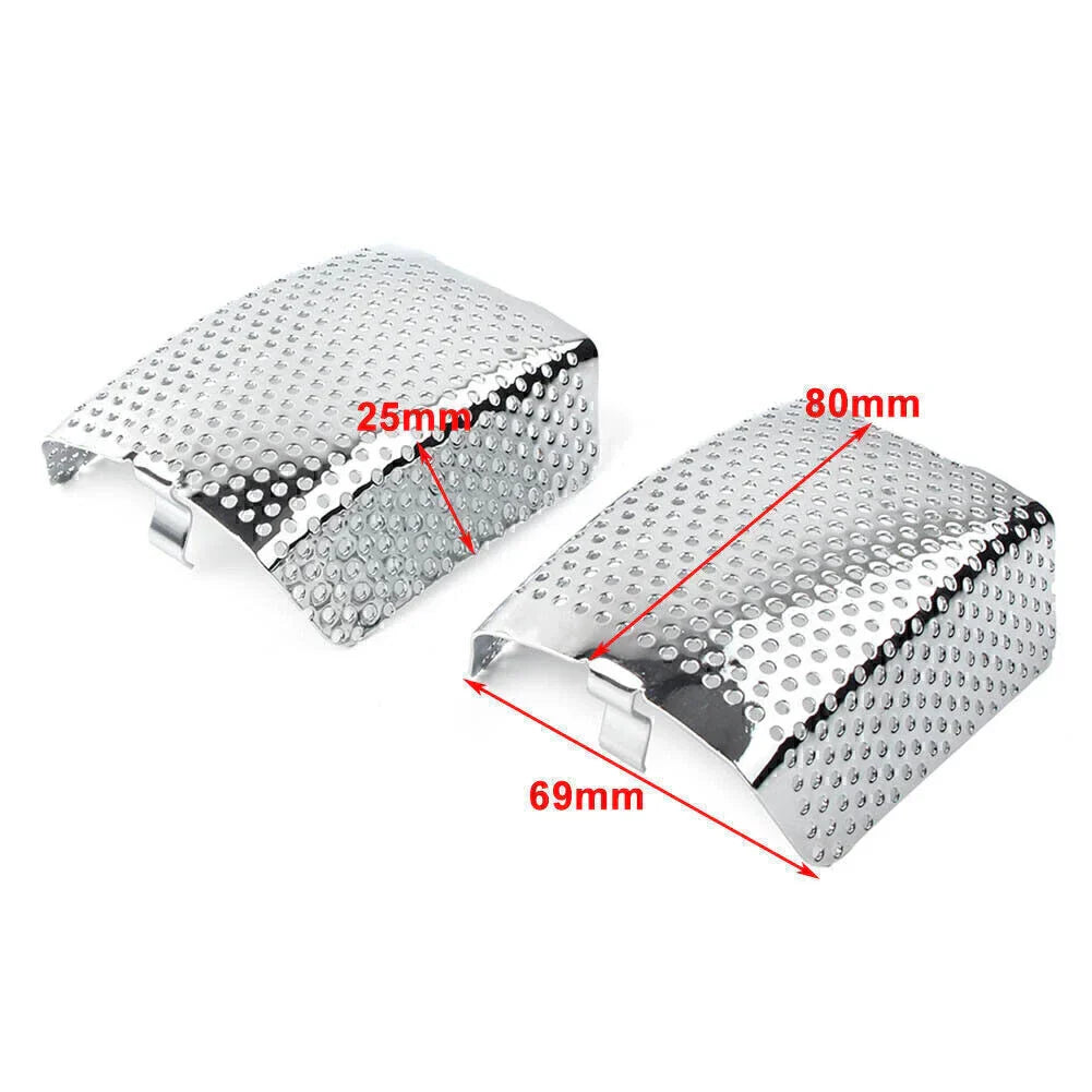 Chrome Front Caliper Inserts Cover for Harley V-Rod Muscle VRSCF (2008-2019)