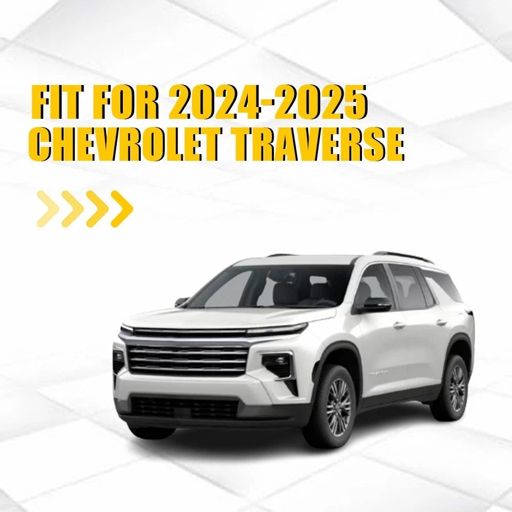 Set of 4 Smoke Vinyl Overlay Side Markers for Chevrolet Traverse (2024)