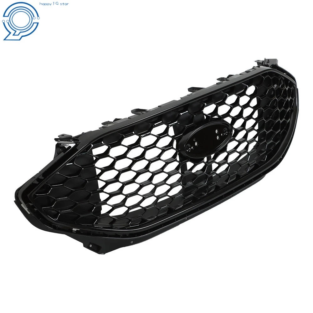 Gloss Black Front Grille for Ford Edge ST (2019–2022)