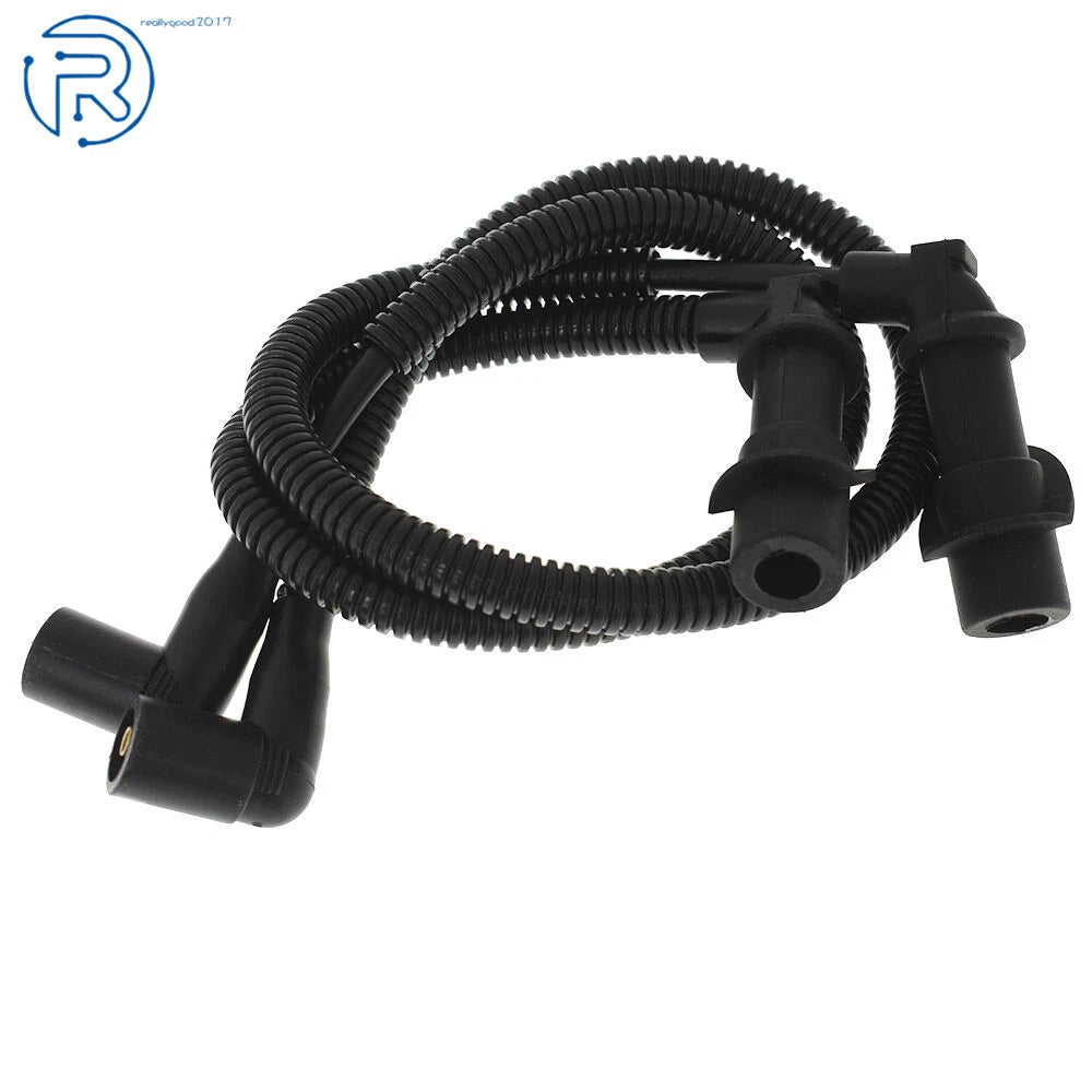 2X Ignition Coil Spark Plug Cap & Wire for Polaris RZR XP (2008-2014)