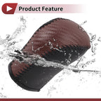 Gear Shift Knob Cover for Subaru Forester (2006–2012) Black Brown