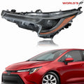 LED Headlight for Toyota Corolla (2020–2021) Driver Side Black Housing