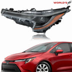 LED Headlight for Toyota Corolla (2020–2021) Driver Side Black Housing