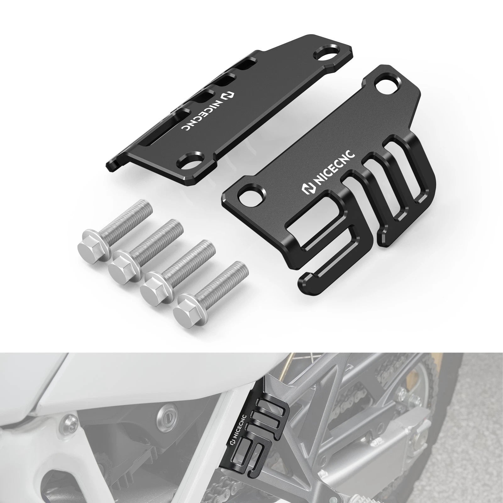 Pair Tie Down Brackets for Honda CRF1100L Africa Twin (2020–2026)