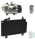 A/C Compressor Kit With Condenser for Acura TSX 2.4L (2012–2014)