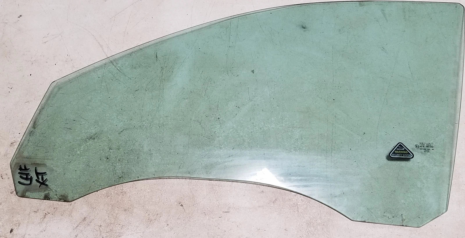Front LH Driver Glass Window for Jaguar X-Type (2002–2008) OEM