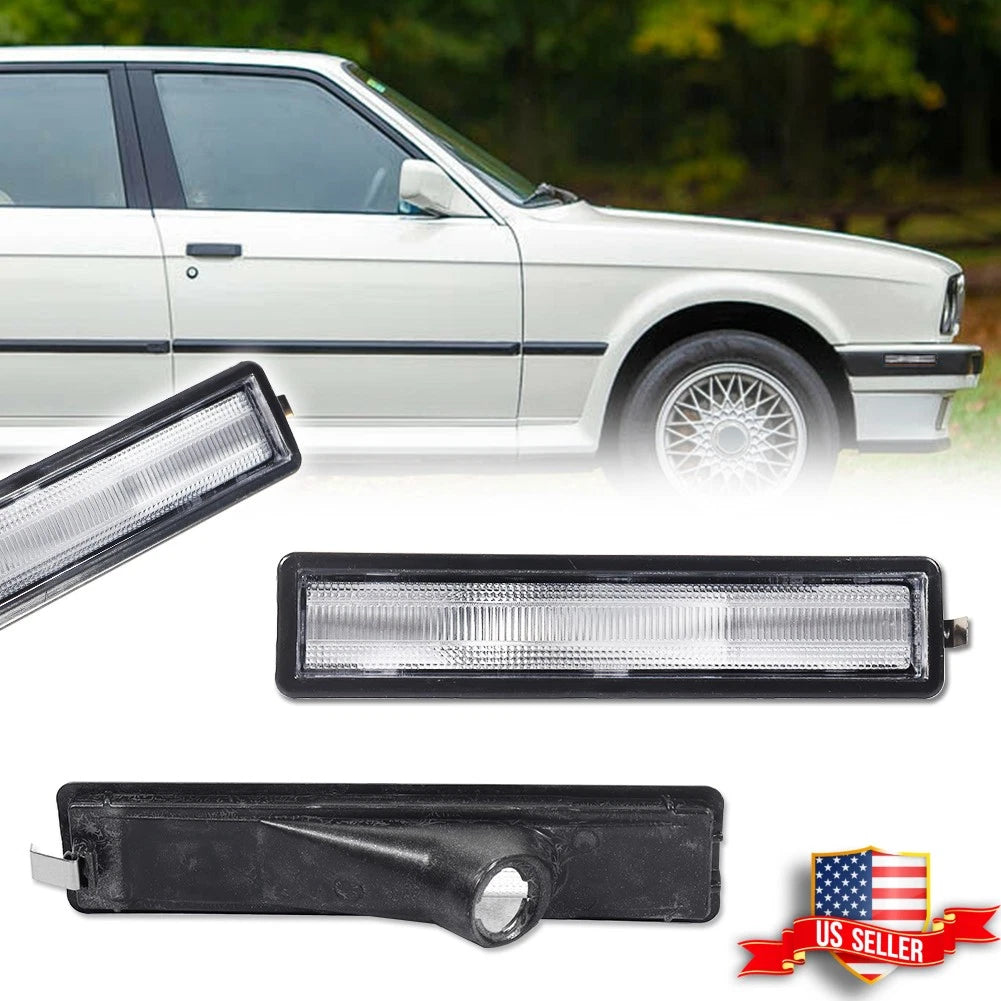 Set of 2 Side Marker Lamp Housings for BMW E30, E34 (1982–1996)