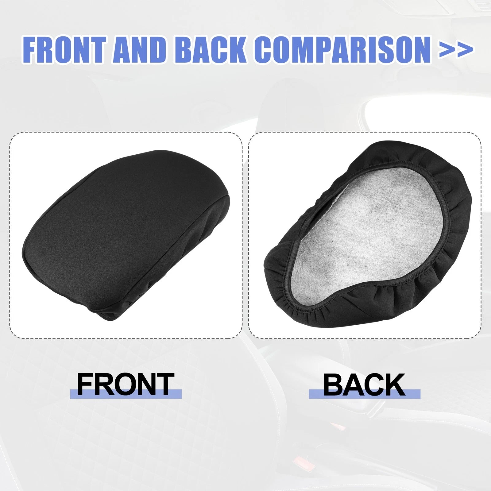 Armrest Cover for Chevrolet Equinox (2018–2023) - Black