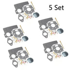 Set of 5 Carburetor Rebuild Parts for B&S 394989 243431 243432 243434 243436