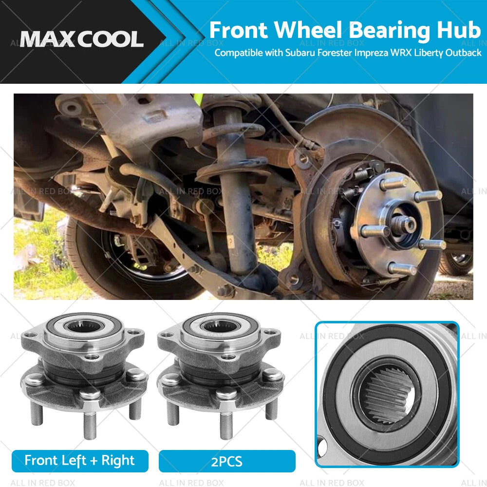 Front Wheel Bearing Hub for Subaru Forester, Impreza, WRX, Liberty, Outback (2000–2023)