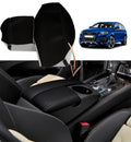 Carbon Fiber Console Lid Armrest Cover for Audi Q7 (2007–2015)