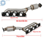 Set of 4 Catalytic Converters for Nissan Titan 5.6L (2004–2015)