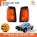 Black Front Corner Turn Signal Light for Nissan Datsun 720 Pickup (79-86)
