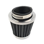 42mm Chrome Motorcycle Air Filter Cleaner for Dirt Pit Quad ATV Bike