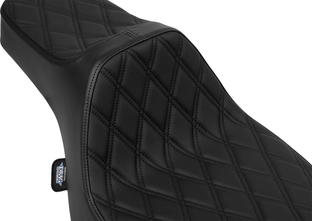 Set of 2 Drag Specialties Extended Reach Predator III Seats for Harley