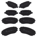 Set of 4 Ceramic Brake Pads for Ford Edge, Lincoln MKX (2011–2015)