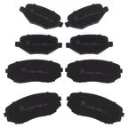 Set of 4 Ceramic Brake Pads for Ford Edge, Lincoln MKX (2011–2015)