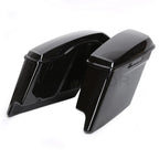 5" Stretched Saddlebags with Lid Latch Key for Harley Touring FLT (2014–2020)