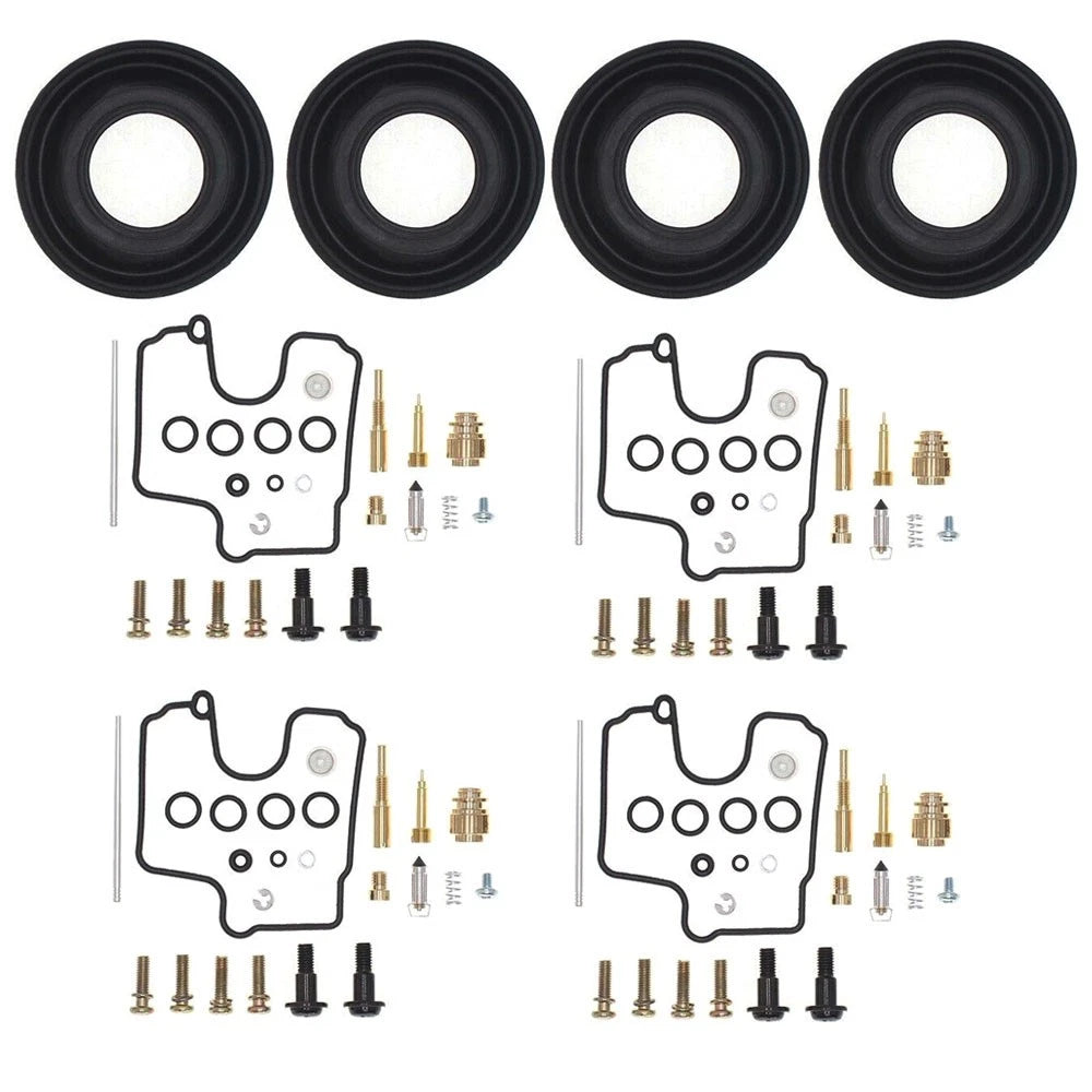 4X Carburetor Repair Kit for Suzuki SV650 SV650S (1999–2002)