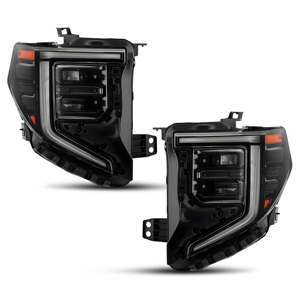 Full LED Headlights Pair for GMC Sierra 1500 (2022–2026)