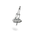 Front Lower Control Arms with Ball Joints for Suzuki Swift