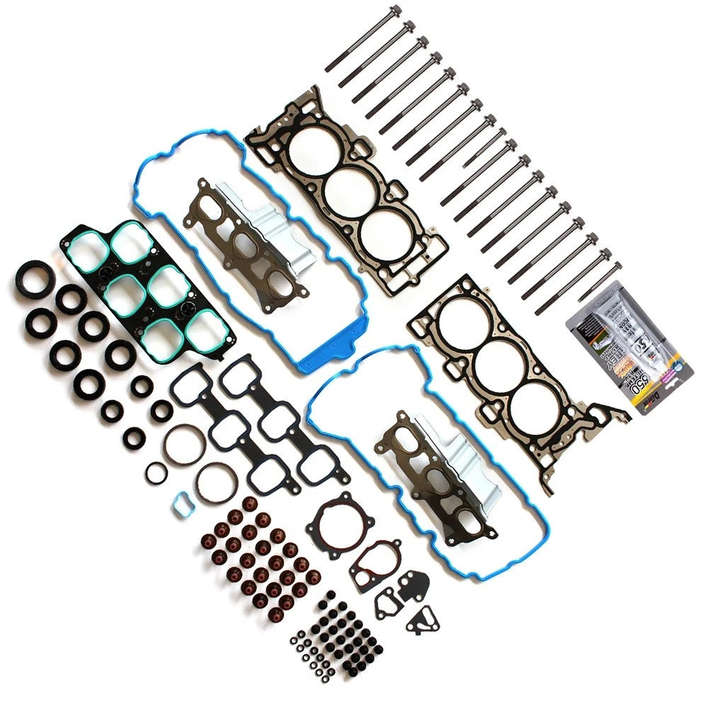 Set of 12 Cylinder Head Gasket Bolts for Buick GMC Saturn 3.6L V6 (2007–2008)