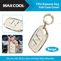 TPU Remote Key Fob Case Cover for MG ZS EV HS MG3 MG5 MG6 MG7 (2018–2023)