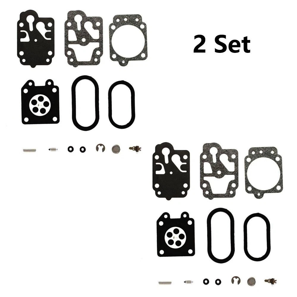 2X Carburetor Gasket Kit for Husqvarna 130BT (K20-WYA)
