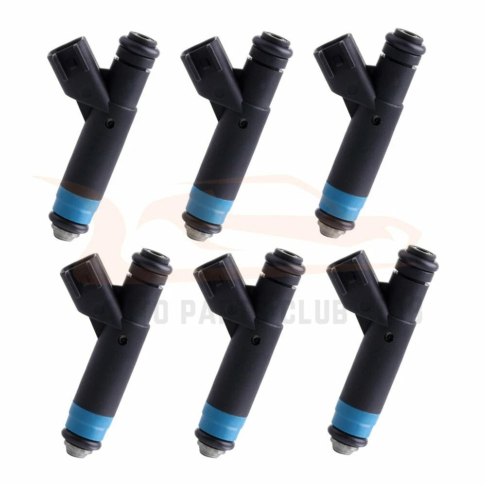 Set of 6 Fuel Injectors for Dodge Grand Caravan (2005–2007) 3.8L