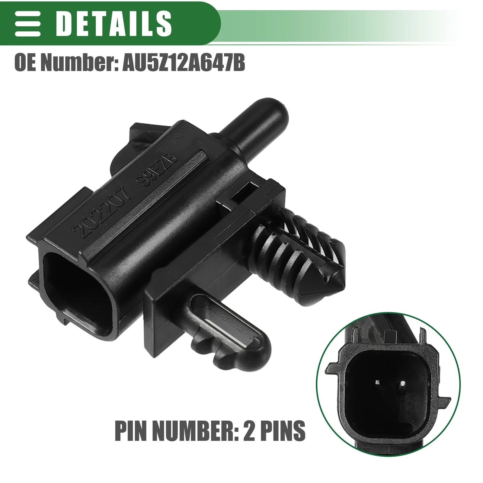 Ambient Air Temperature Sensor No.AU5Z12A647B for Ford Escape (2012–2019)