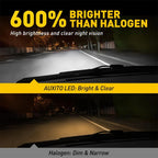 2X LED Headlight Bulbs for Cars 9005 H11 (6000K Cool White)