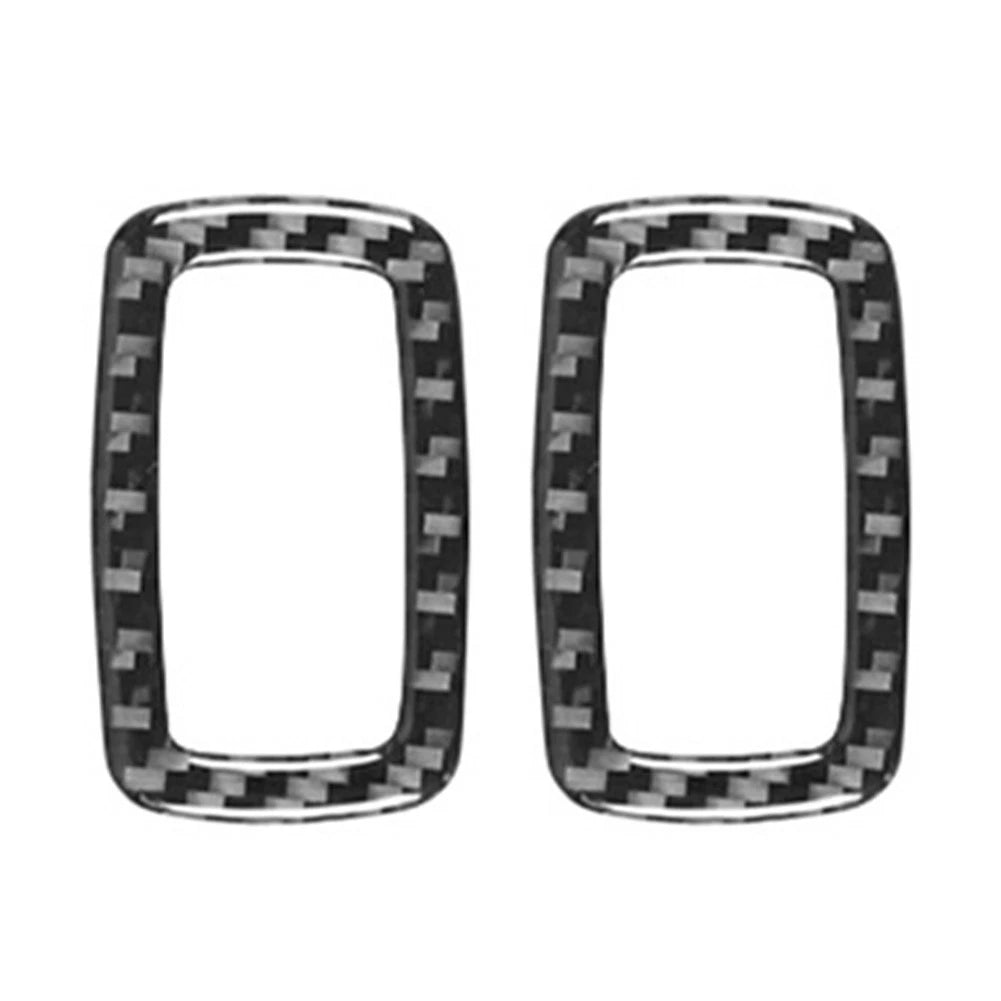 Rear Door Window Lift Panel Cover Trim for Dodge Journey (2011–2018) Carbon Fiber