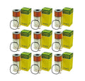 Set of 9 Engine Oil Filters for Mercedes-Benz W115 W116 W123 W126 (1976–1985)