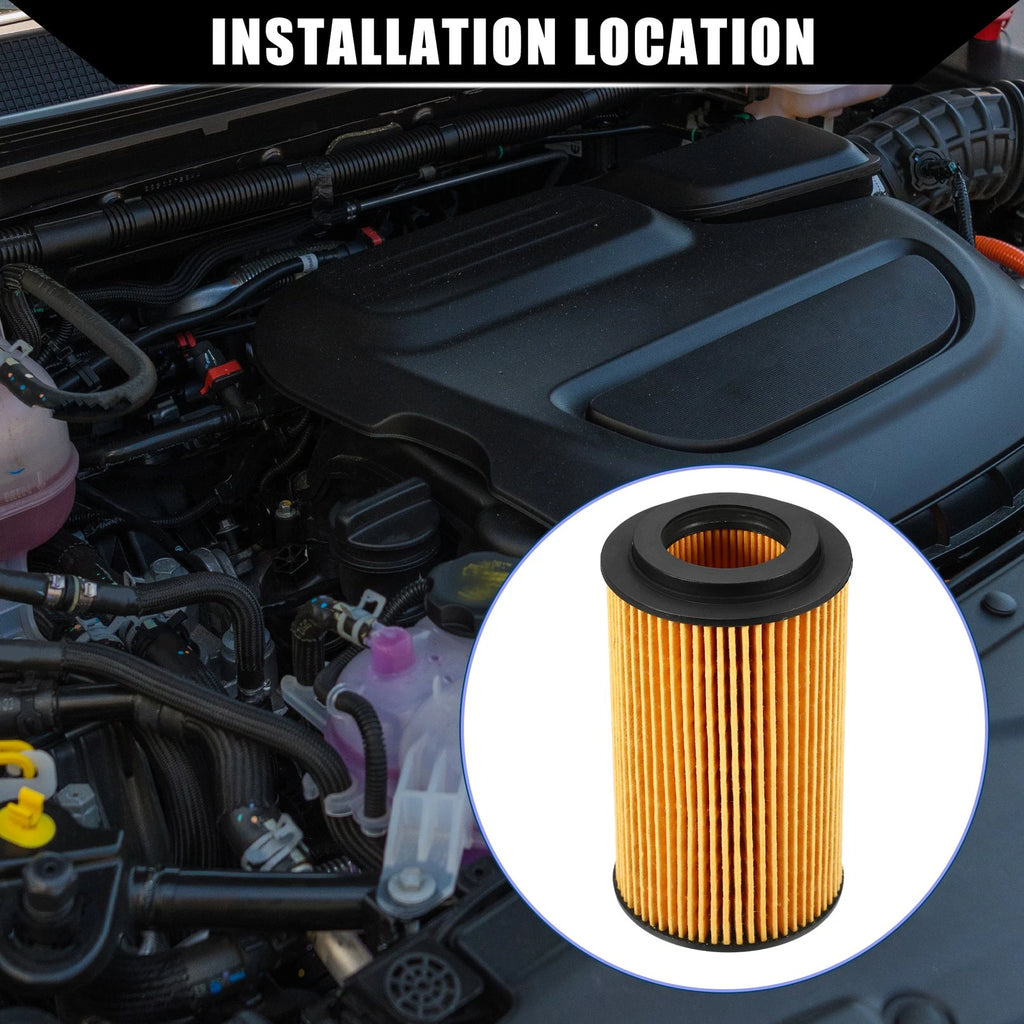 Set of 2 Engine Oil Filter Transmission Oil Filter for Chrysler (No.A6511800109)