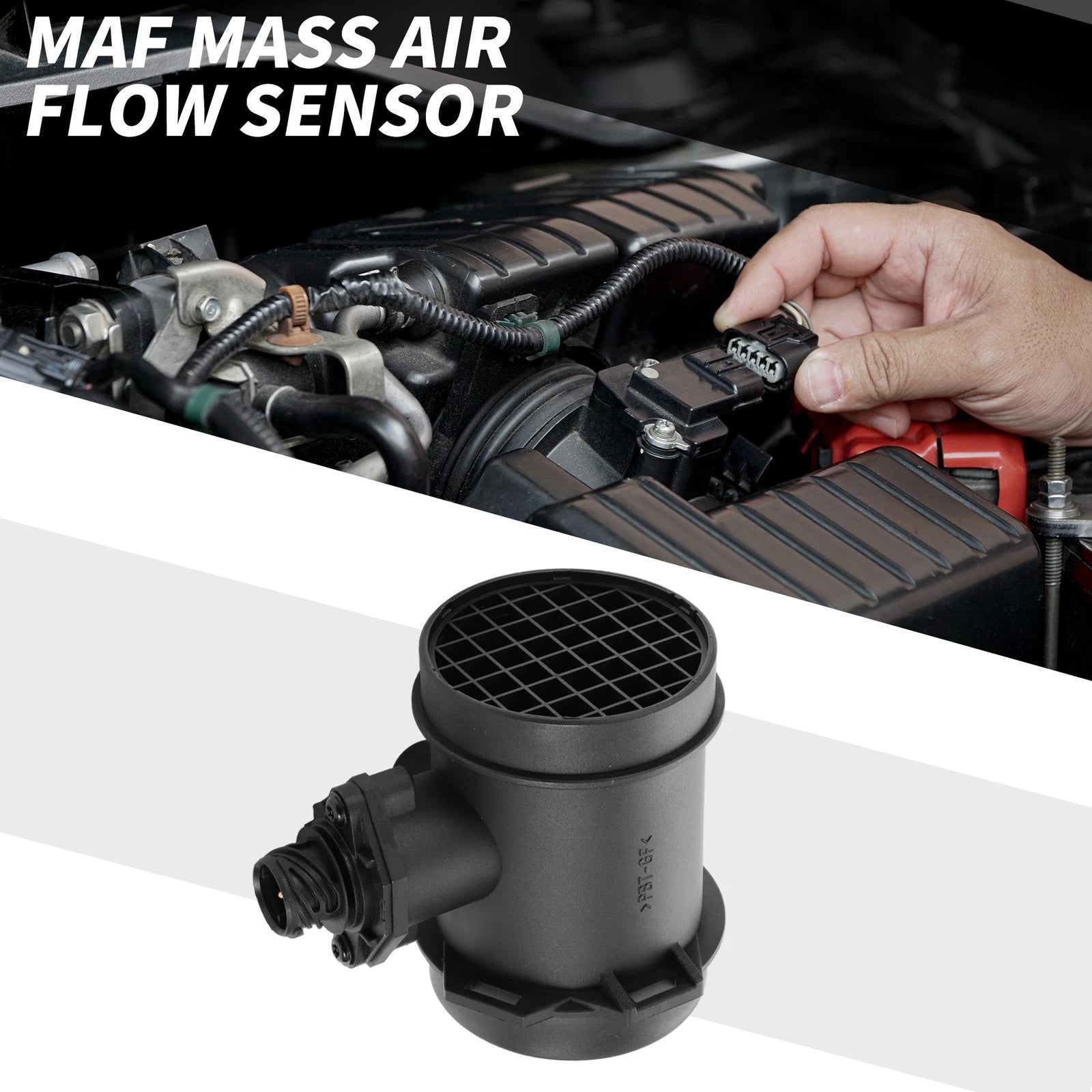 MAF Mass Air Flow Sensor No. 13621403123 for BMW 740i 740il (1993–1998)