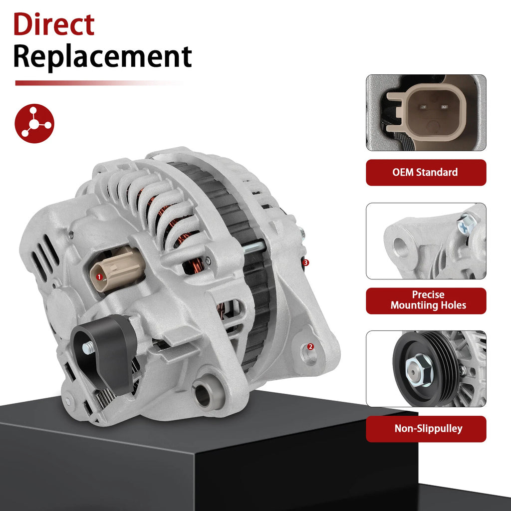 Alternator for Chrysler PT Cruiser 2.4L (2006-2010) 100Amp