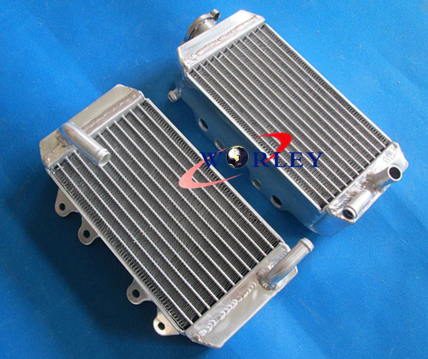 Aluminum Radiator + Black Silicone Hoses for Honda CRF150R (2007-2024)