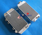 Aluminum Radiator + Black Silicone Hoses for Honda CRF150R (2007-2024)