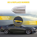 Chrome Door Lock Cylinder Cover Trim Cap for Cadillac ATS XTS CTS (2013–2019)