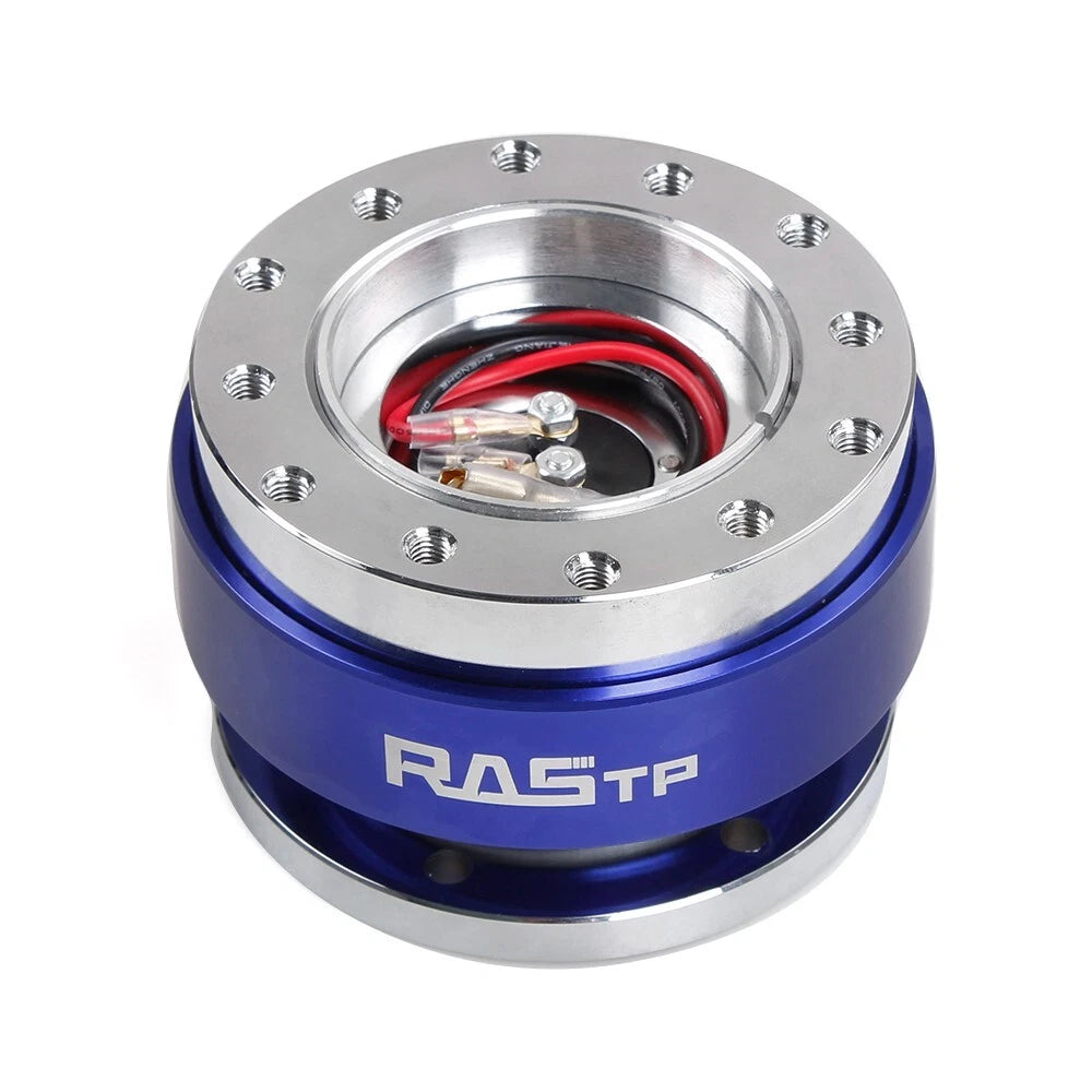 Steering Wheel Quick Release Hub Adapter Snap Off Kit for Universal Cars