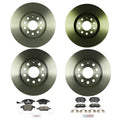 Bosch QuietCast Brake Pad Kit & Rotors for Audi A3, VW Jetta, Passat (2006–2016)