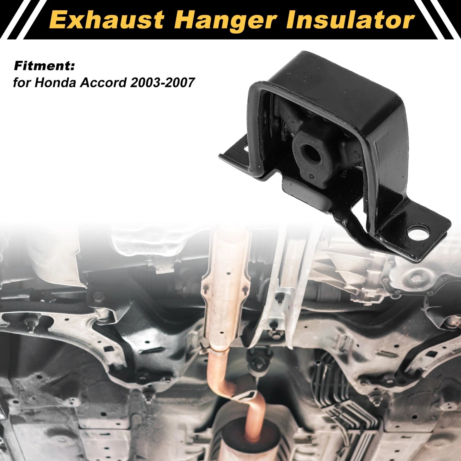 Muffler Exhaust Hanger for Honda Accord (2003–2007) 18215SDAA01 Rubber