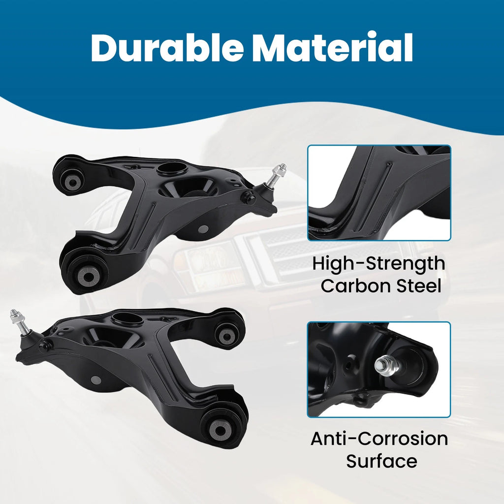 Front Lower Control Arms w/ Ball Joint and Sway Bars for 2009–2013 Ford F-150