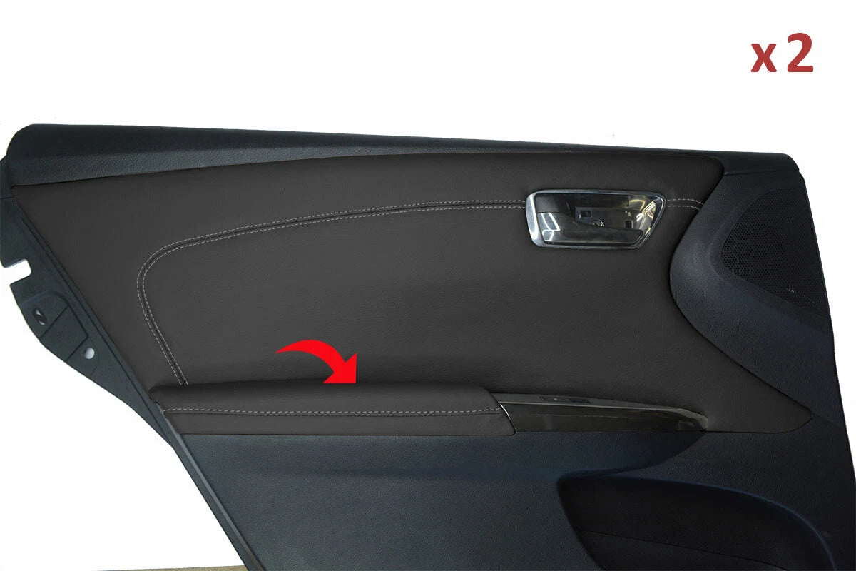 Rear Door Panel Armrest Cover for Toyota Avalon (2013–2018) Gray Stitch