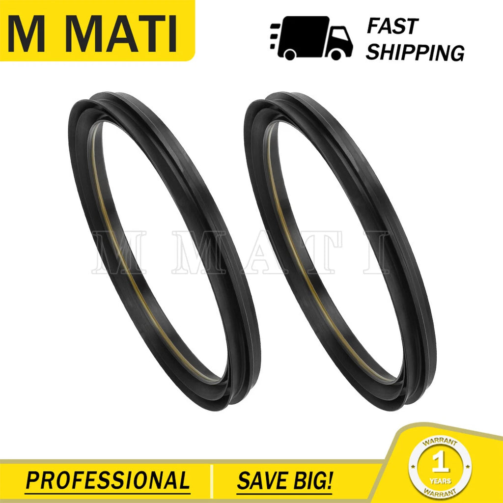 2X Front Brake Drum Dust Seal for Honda FourTrax 300 4x4 TRX300FW (1998–2000)