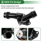 Thermostat Housing Assembly 2.5L for BMW 325Ci (2001 - 2006)