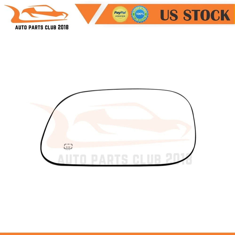 Heated Driver Side Mirror Glass for Dodge Dakota (2005–2011) & Mitsubishi Raider (2006–2009)