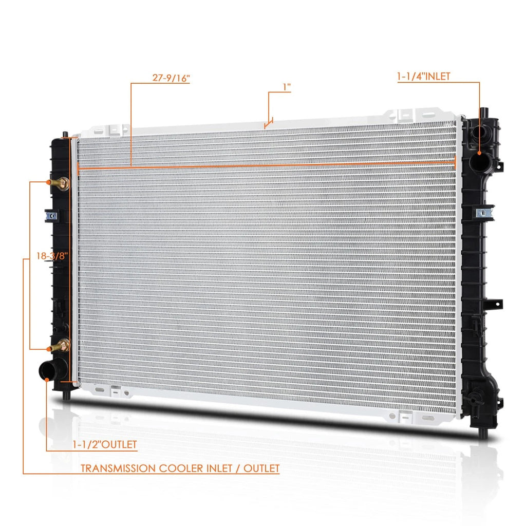 Aluminum Core OE Radiator for Escape/Tribute/Mariner 2001–2007 DPI-2307