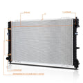 Aluminum Core OE Radiator for Escape/Tribute/Mariner 2001–2007 DPI-2307